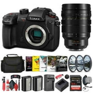 Panasonic Lumix GH5 II Mirrorless Camera + Panasonic 25-50mm f/1.7 Lens + More Panasonic