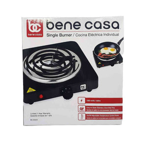 Dominion D93525 Single Coil Burner, 1000-watt, Black Dominion