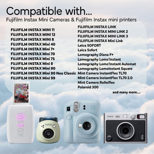Fujifilm Instax Mini Instant Camera Film 60 Exposure + Cleaning Cloth Fujifilm