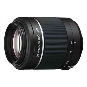 Sony 55-200mm f/4-5.6 SAM DT Telephoto Zoom Lens for Sony Alpha Digital SLR Cameras Certified Refurbished - Reconditioned Sony