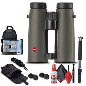 Leica 8x42 Noctivid Binoculars Olive Green 40386 + Basic Bundle Leica