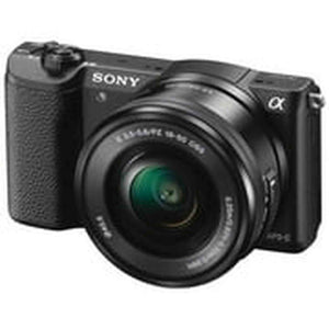 Sony a5100 16-50mm Mirrorless Digital Camera with 3-Inch Flip Up LCD Black - International Version No Warranty EBasket