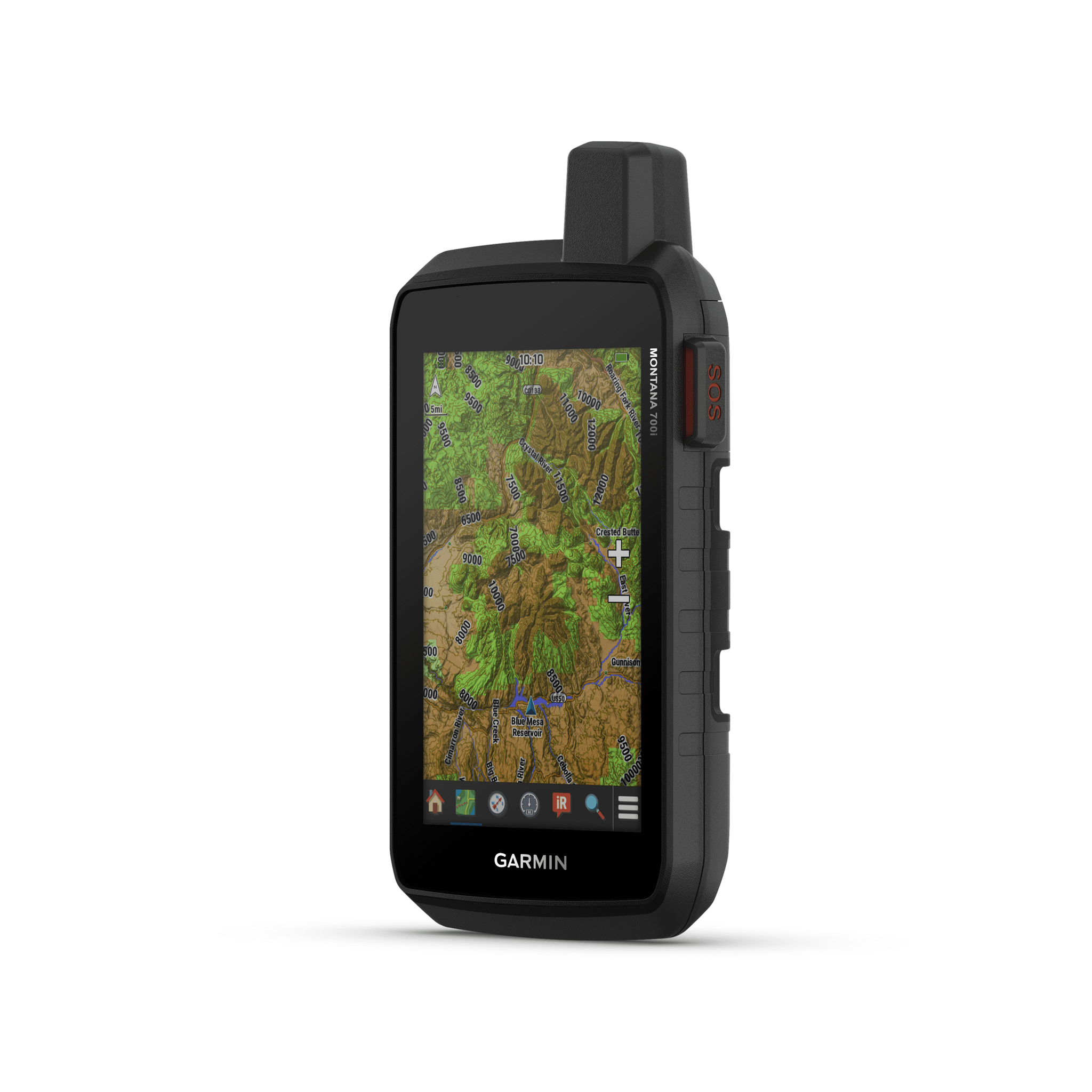 Garmin Montana 750i, Rugged GPS Handheld with Built-in inReach Satellite Technology and 8-megapixel Camera, Glove-Friendly 5" Color Touchsreen Garmin