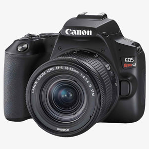 Canon EOS Rebel SL3 DSLR Camera with 18-55mm Lens - Black Canon