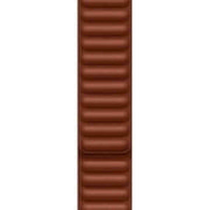 Apple Watch Band - Leather Link 45mm - Umber - M/L