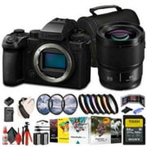 Panasonic Lumix S5 IIX Mirrorless Camera + Panasonic Lumix S 85mm Lens + 64GB Card + More Panasonic