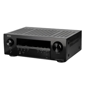 Denon AVR-S570BT 5.2-Channel A/V Receiver Bundle Denon