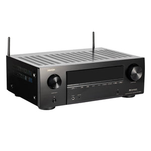 Denon X-Series AVR-X1800H 7.2-Channel Network A/V Receiver Bundle