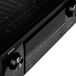 Denon X-Series AVR-X1800H 7.2-Channel Network A/V Receiver Bundle