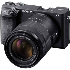 Sony Alpha a6400 Mirrorless Camera & 18-135mm Lens - E Mount Compatible Cameras - ILCE-6400M/B - Reconditioned Sony