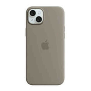 Apple iPhone 15 Plus Silicone Case with MagSafe - Clay Apple