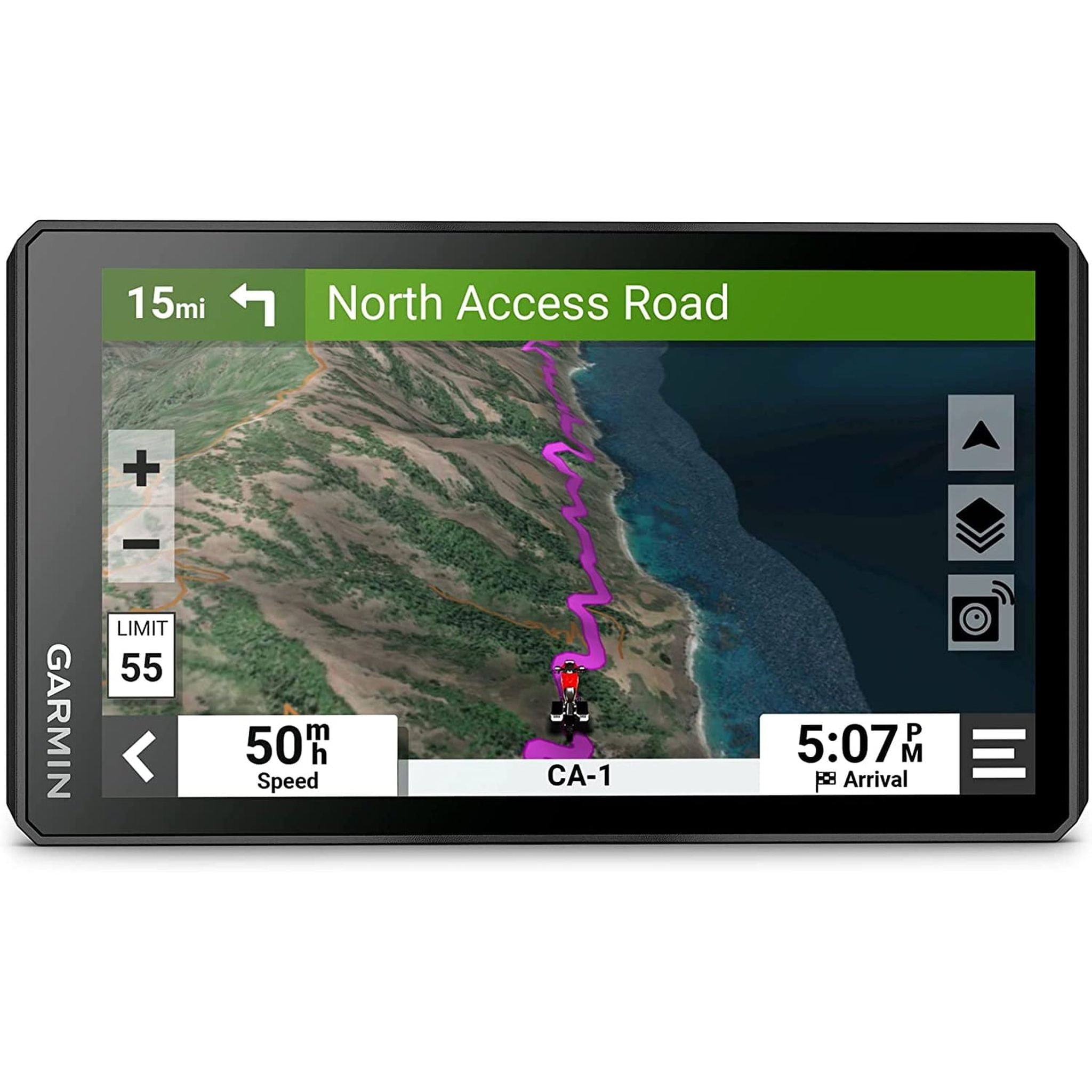 Garmin zūmo® XT2 All-Terrain Motorcycle Navigator, Ultrabright 6" Sunlight Readable Display, Visual Route Planner, and Ride Summaries Garmin