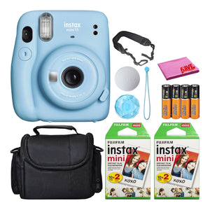Fujifilm Instax Mini 11 Instant Camera Bundle Kit with 40 Total Films Fujifilm
