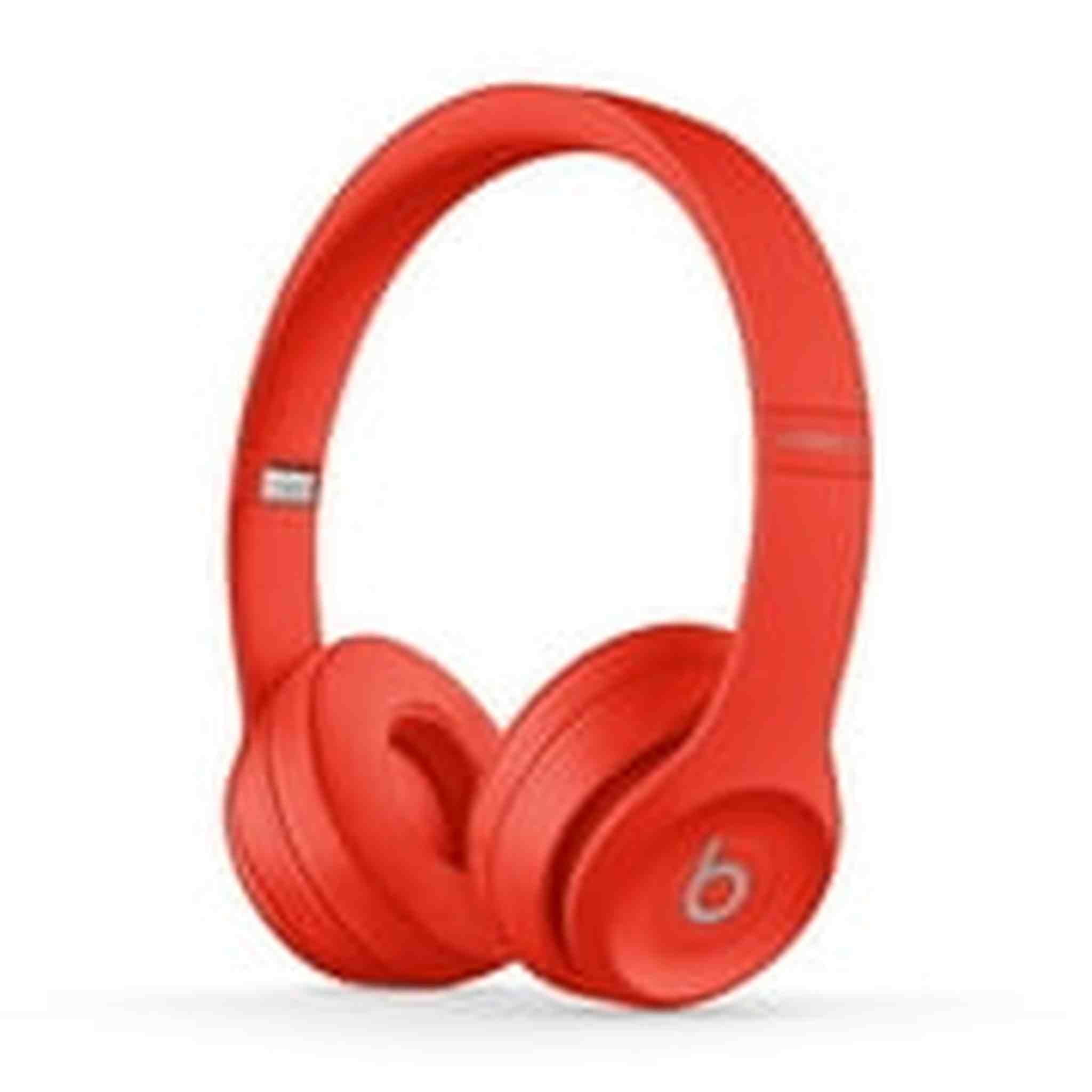 Beats Solo3 Wireless On-Ear Headphones - Red Latest Model Beats