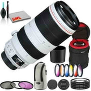 Canon EF 100-400mm f/4.5-5.6L IS II USM Lens - White