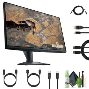 Alienware - AW2523HF 24.5" + USB Printer Cable + 2 x HDMI Cable + More Alienware