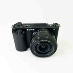 Sony Alpha ZV-E10 - APS-C Interchangeable Lens Mirrorless Vlog Camera Kit - Black Renewed - Reconditioned Sony