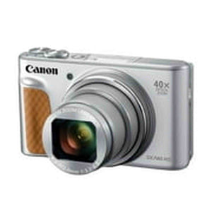 Canon PowerShot SX740 Digital Camera w/40x Optical Zoom & 3 Inch Tilt LCD - 4K VIdeo, Wi-Fi, NFC, Bluetooth Enabled Silver - Reconditioned Canon