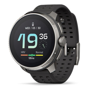 SUUNTO Race Sports Watch, GPS Tracker w/Clearer AMOLED Touchscreen, Dual-Band GNSS & Global Offline Map, 26-Day Standby, Supports 95+ Sports for Traning Insights & Recovery Metrics, Sapphire Lens,Ti SUUNTO