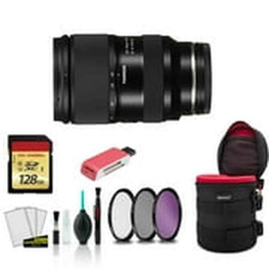 Tamron 28-75mm f/2.8 Di III VXD G2 Lens for Sony E - Kit with 128GB Memory Card International Model Tamron