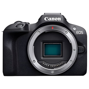 Canon EOS R100 Mirrorless Camera, RF Mount, 24.1 MP, DIGIC 8 Image Processor, Continuous Shooting, Eye Detection AF, Full HD Video, 4K, Small, Lightweight, Wi-Fi, Bluetooth, Content Creation Canon