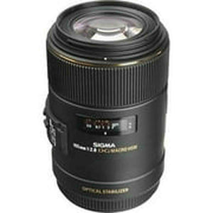 Sigma 258306 105mm F2.8 EX DG OS HSM Macro Lens for Nikon DSLR Camera - International Version No Warranty Sigma