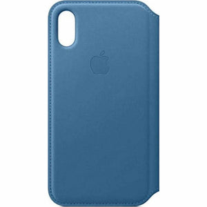 Apple Leather Folio for iPhone Xs - Sunset - Refurbished Apple