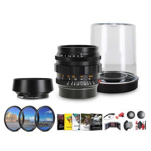 Leica Noctilux-M 50mm f/1.2 ASPH. Lens Black + Sling Backpack + More Leica