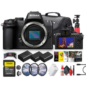 Nikon Z50 II Compact LightWeight Mirrorless Digital Camera + 64GB Memory Card + More