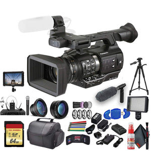 Panasonic AJ-PX270 microP2 Handheld AVC-ULTRA HD Camcorder AJ-PX270PJ8 With Professional Bundle Panasonic