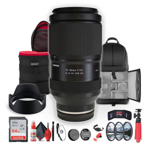 Tamron 70-180mm f/2.8 Di III VC VXD G2 Lens For Sony E Mirrorless Cameras - Bundle Tamron