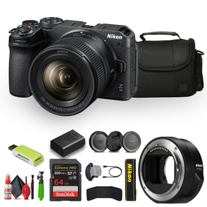 Nikon Z30 Lightweight Mirrorless Camera with 12-28mm Zoom Lens 1781 Bundle - Reconditioned Nikon