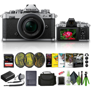 Nikon Zfc Mirrorless Camera with 16-50mm Lens Silver 1675 + 64GB Memory Card + More Nikon