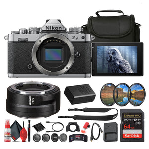 Nikon Z fc DX-Format Mirrorless Camera + Nikon FTZ II Mount Adapter + More Nikon