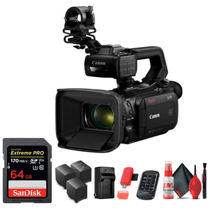 Canon XA70 Camcorder + 64GB Memory Card, Extra battery/charger & many more - Used Canon