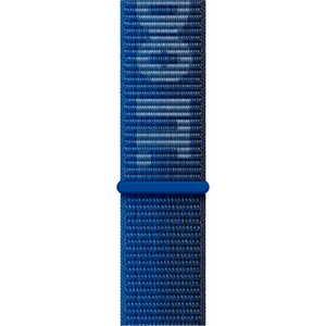 Apple - 41mm Nike Sport Loop in Game Royal/Midnight Navy Apple