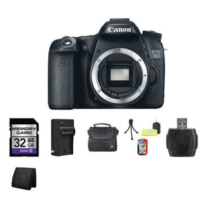Canon EOS 70D DSLR Camera 32GB Package Canon