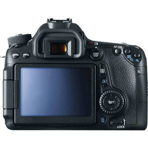 Canon EOS 70D DSLR Camera + 64GB, Memory Card Wallet & Screen Protectors Canon