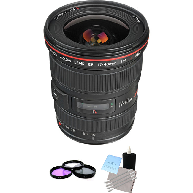 Canon EF 17-40mm F/4.0 L USM Lens UV Kit  Cleaning Kit Bundle – 6ave  Electronics