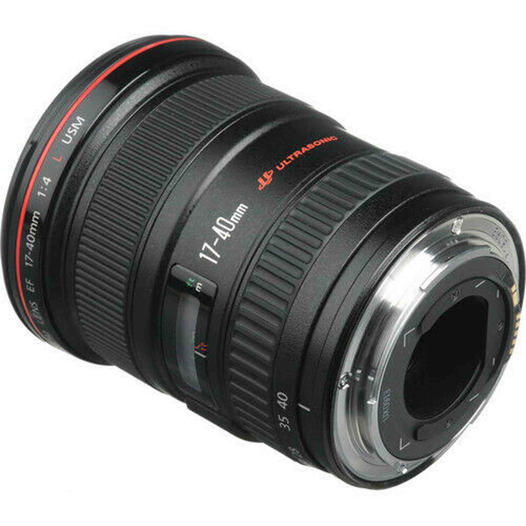 Canon EF 17-40mm f/4L USM Lens w/77mm UV Filter Bundle Canon