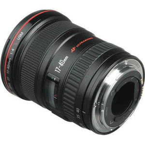 Canon EF 17-40mm f/4L USM Lens w/77mm UV Filter Bundle Canon