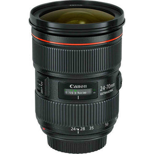 Canon EF 24-70mm F/2.8 II L USM Lens + UV Kit & Cleaning Kit Starter Bundle Canon