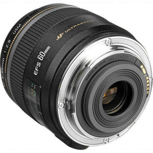 Canon EF-S 60 mm F/2.8 USM Lens + UV Kit & Cleaning Kit