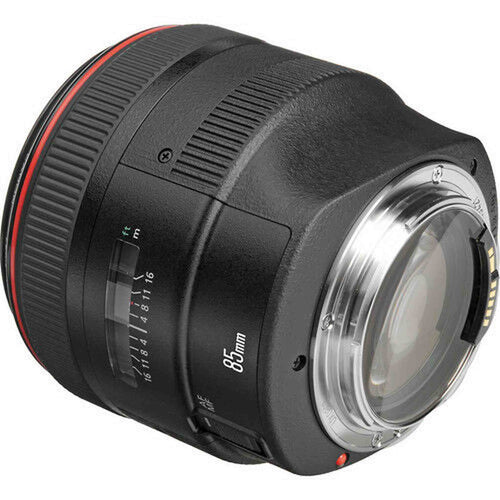 Canon EF 85mm f/1.2L II USM Lens w/72mm UV Filter Bundle