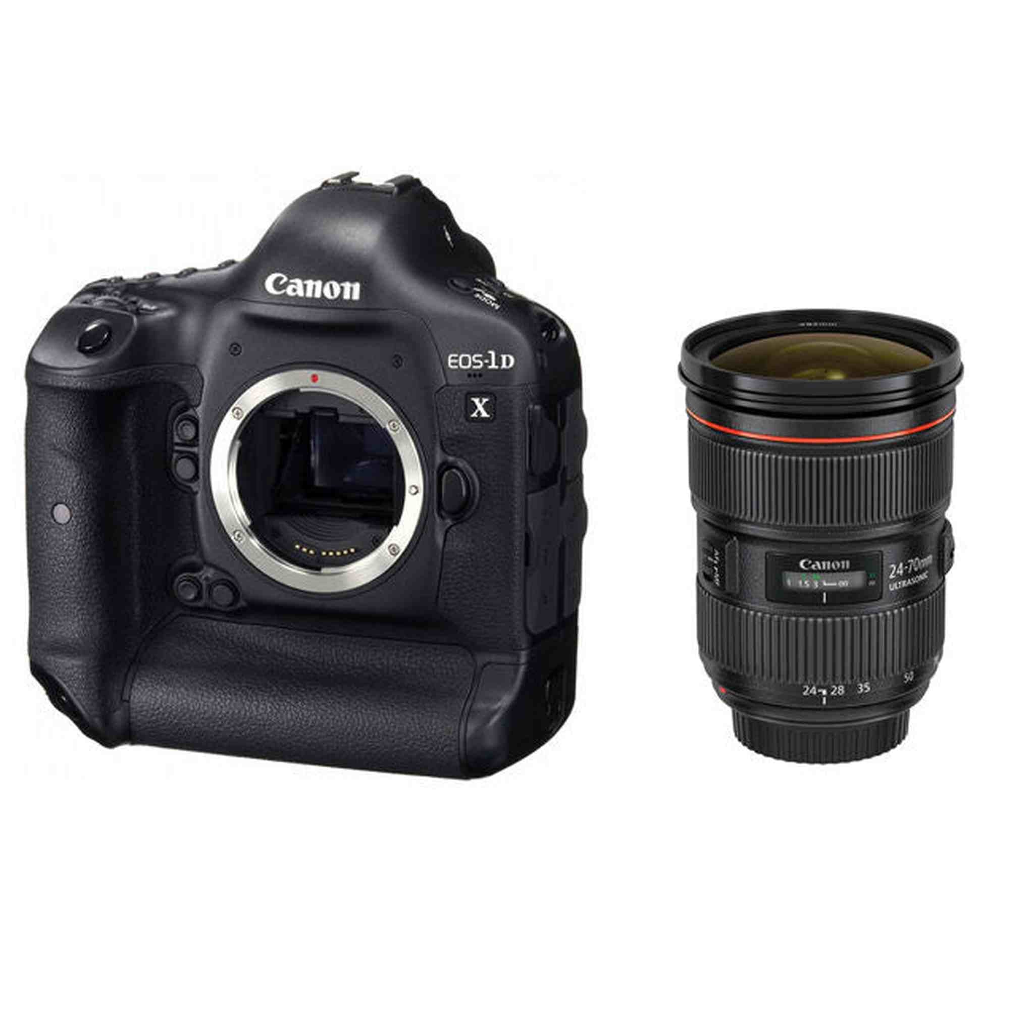 Canon EOS-1D X Digital SLR Camera w/24-70mm Lens Canon