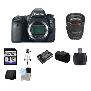 Canon EOS 6D SLR Camera w/24-105mm Lens 8GB Full Kit Canon