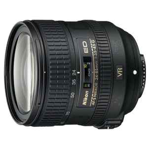 Nikon AF-S NIKKOR 24-85mm f/3.5-4.5G ED VR Lens w/72mm UV Filter Pro Bundle Nikon