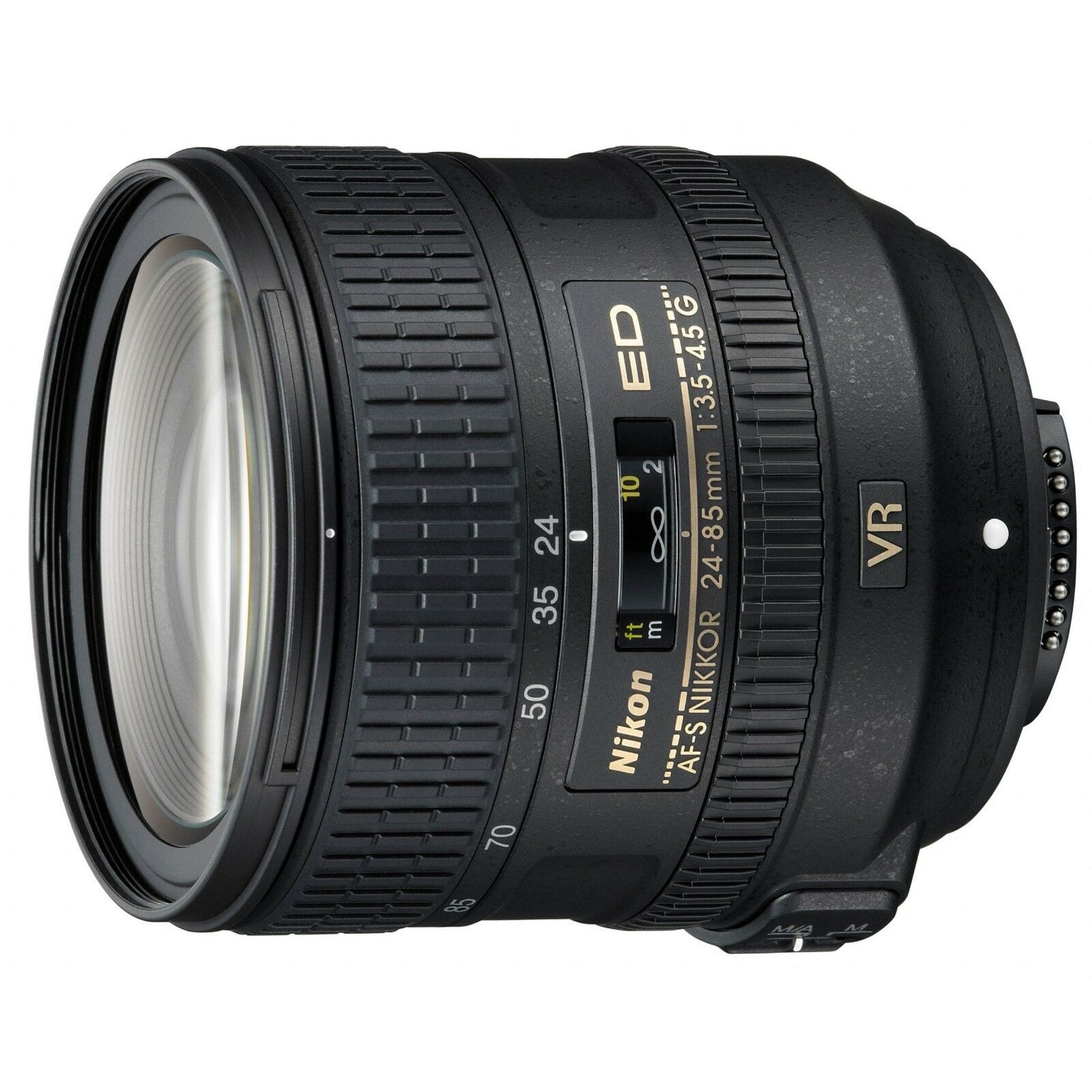 Nikon AF-S NIKKOR 24-85mm f/3.5-4.5G ED VR Lens w/72mm UV Filter Pro Bundle Nikon