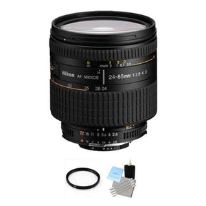 Nikon AF Zoom Nikkor 24-85mm f/2.8-4.0D IF AF Lens + UV Filter & Cleaning Kit Nikon