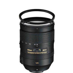 Nikon AF-S NIKKOR 28-300mm f/3.5-5.6G ED VR Lens w/77mm UV Filter Pro Bundle Nikon